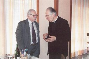 Image: Monsignor Corrado Balducci and Zecharia Sitchin